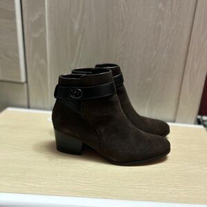 patricia suede / mat clf booties